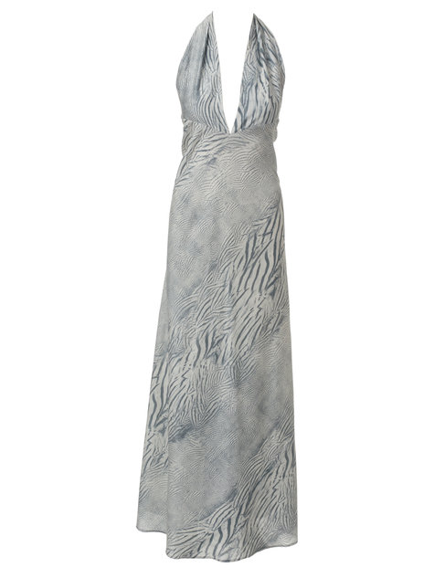 Halter Maxi Dress 06/2012 #113 – Sewing Patterns | BurdaStyle.com