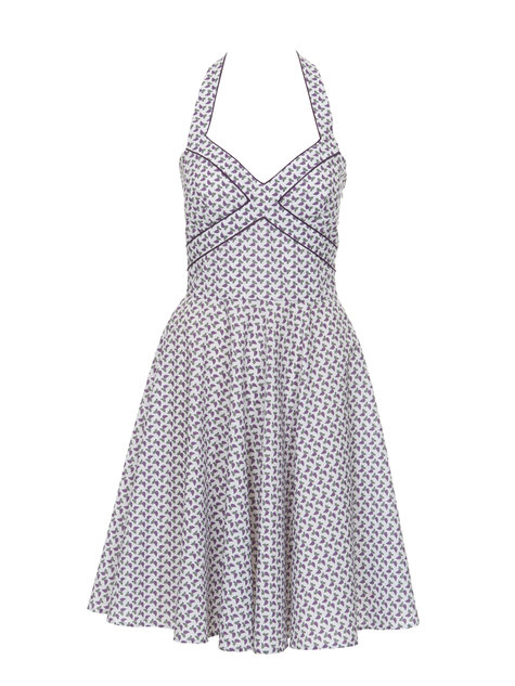 50s Halter Dress 07/2012 #133 – Sewing Patterns | BurdaStyle.com