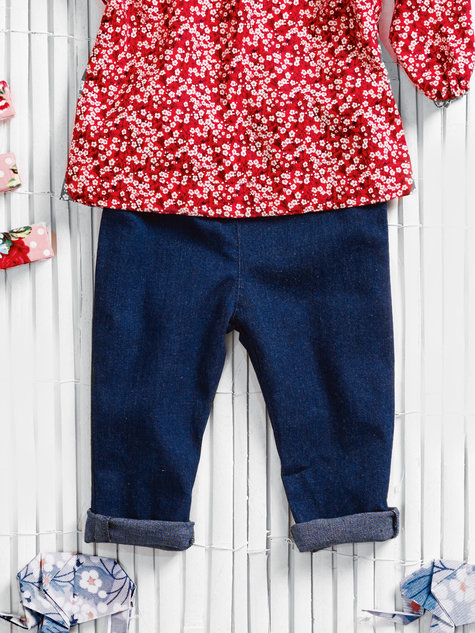Denim Baby Pants 09/2013 #144 – Sewing Patterns | BurdaStyle.com