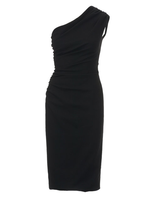 One Shoulder Ruched Dress 01/2012 #110B – Sewing Patterns | BurdaStyle.com