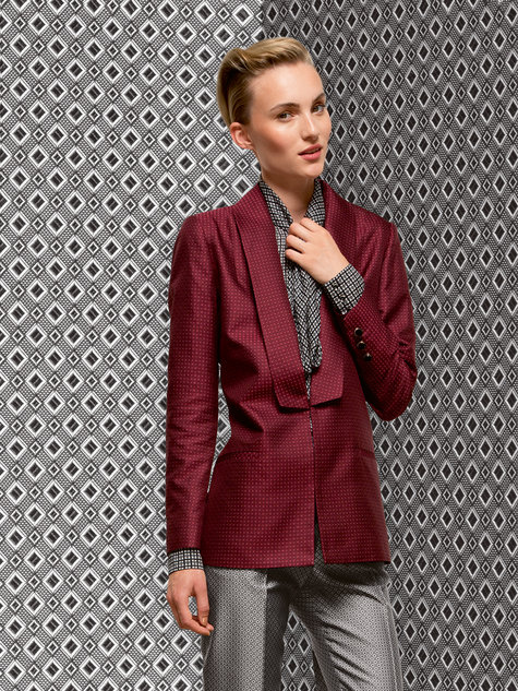 Blazer with Deep Lapels 12/2013 #105A – Sewing Patterns | BurdaStyle.com