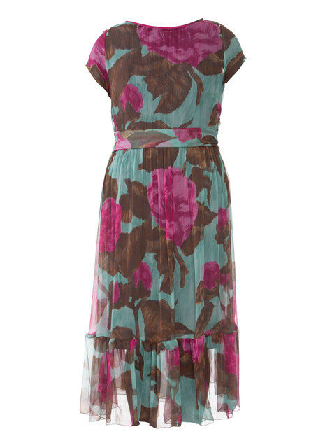 Midi Dress with Ruffle Hem (Plus Size) 05/2014 #139 – Sewing Patterns ...