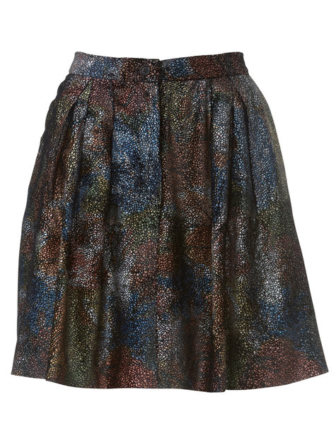 Pleated Mini Skirt 08/2014 #122B – Sewing Patterns | BurdaStyle.com