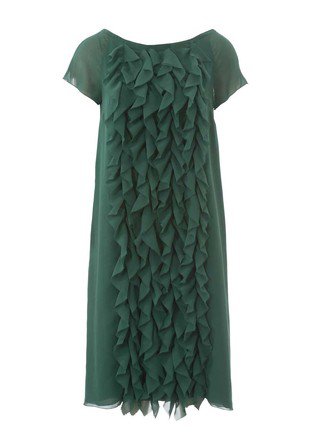 Ruffle Dress 08/2015 #114 – Sewing Patterns | BurdaStyle.com