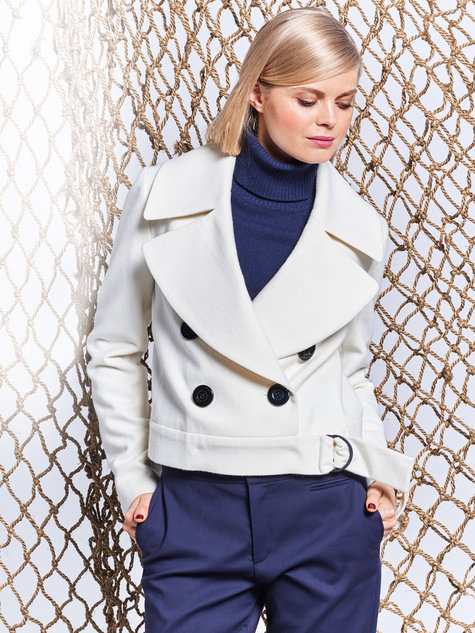 Cropped Pea Coat 10/2016 #118 – Sewing Patterns | BurdaStyle.com