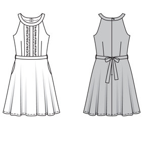 Theresa Dress #6066 – Sewing Patterns | BurdaStyle.com