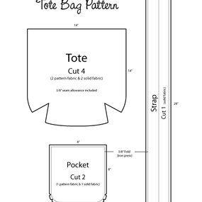 DIY Reversible Tote Bag – Sewing Patterns | BurdaStyle.com