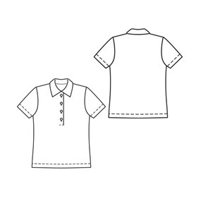 Short Sleeve Polo Shirt 04/2010 #113A – Sewing Patterns | BurdaStyle.com