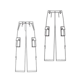 Cargo Pants 04/2010 #118 – Sewing Patterns | BurdaStyle.com