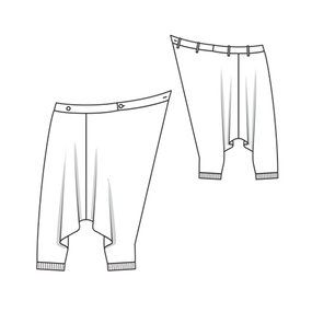 Wrap Harem Pants 07/2010 #109B – Sewing Patterns | BurdaStyle.com