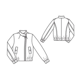 Blouson Jacket 08/2010 #104 – Sewing Patterns | BurdaStyle.com