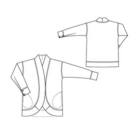 Gabardine Jacket 11/2010 #133A – Sewing Patterns | BurdaStyle.com