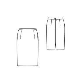 Pencil Skirt 03/2011 #122 – Sewing Patterns | BurdaStyle.com