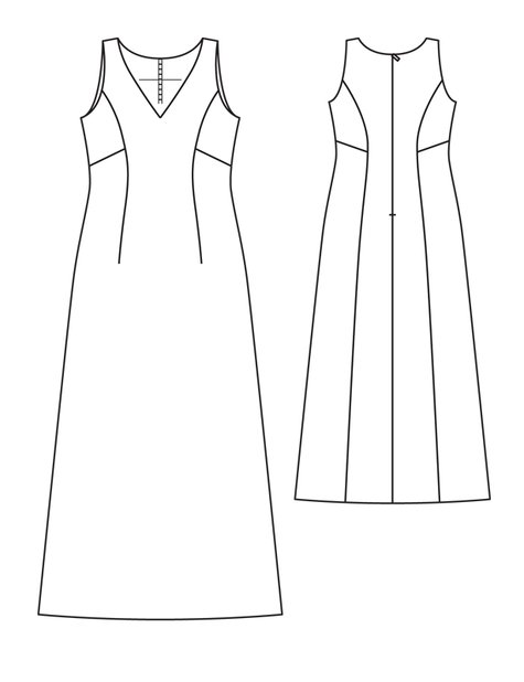 Princess Wedding Dress (Plus Size) 02/2012 #133 – Sewing Patterns ...