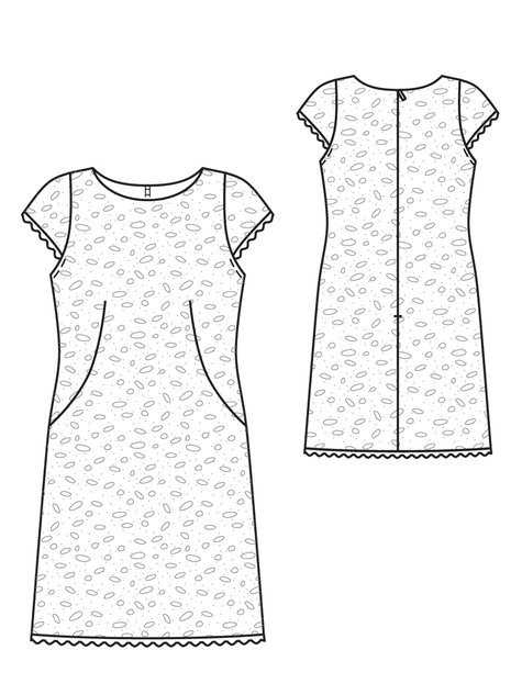 Lace Dress 09/2012 #108 – Sewing Patterns | BurdaStyle.com
