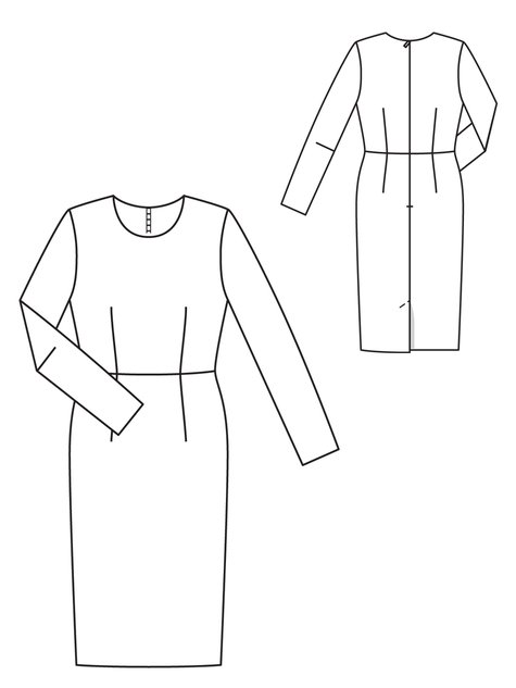 Theater Dress 11/2012 #122 – Sewing Patterns | BurdaStyle.com