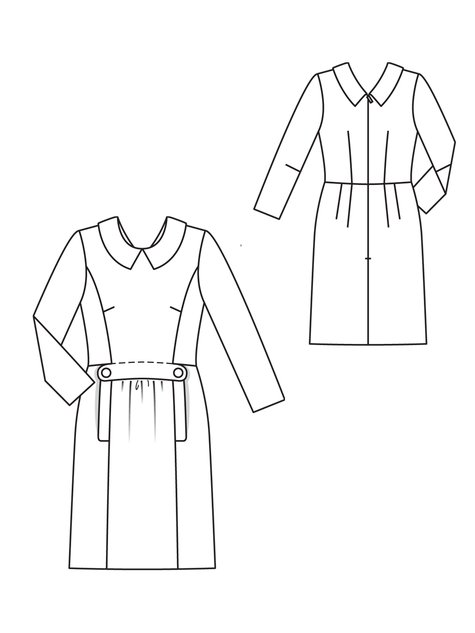 60s Dress 01/2013 #104 – Sewing Patterns | BurdaStyle.com