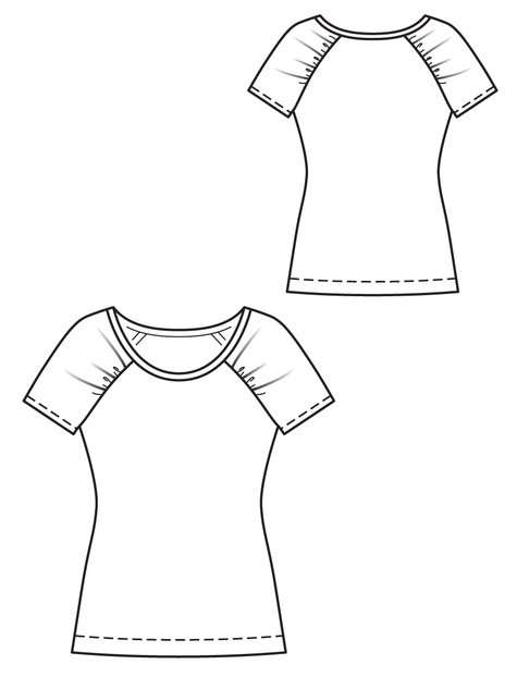 Striped T-Shirt 02/2013 #126 – Sewing Patterns | BurdaStyle.com