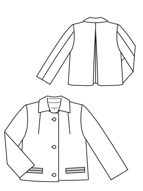 Short Jacket Pattern - Jacket To