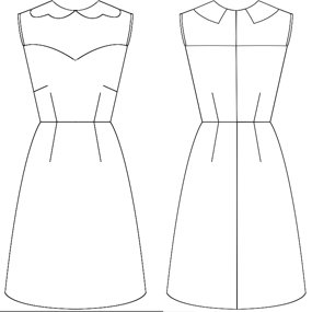 The Partly Sunny Frock Free Pattern – Sewing Patterns | BurdaStyle.com