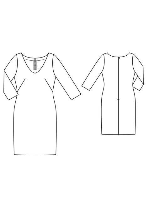 Lace Dress (Plus Size) 07/2013 #138 – Sewing Patterns | BurdaStyle.com