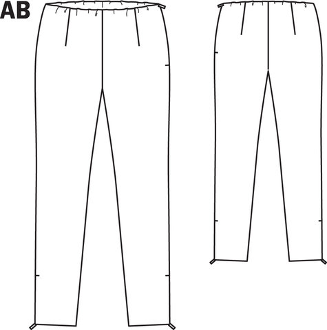Straight Leg Pants (Plus Size) 08/2012 #148B – Sewing Patterns ...