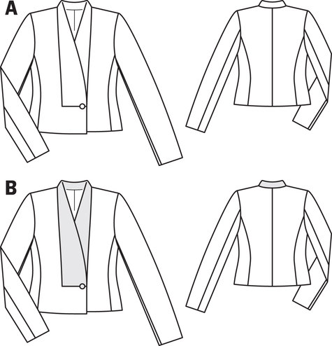 Long Sleeve Blazer 08/2013 #106 – Sewing Patterns | BurdaStyle.com