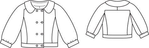 Rounded Jacket 09/2013 #103 – Sewing Patterns | BurdaStyle.com