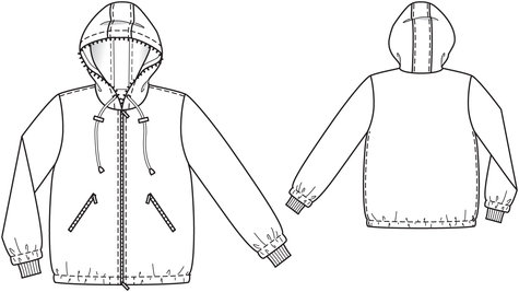 Puffy Jacket 01/2010 #111 – Sewing Patterns | BurdaStyle.com