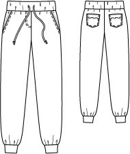 Workout Pants 03/2014 #112 – Sewing Patterns | BurdaStyle.com