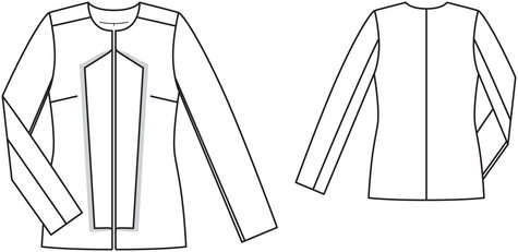 Linen Blazer 02/2012 #102 – Sewing Patterns | BurdaStyle.com