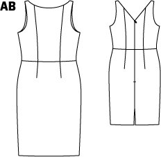 Sleeveless Shift Dress (Plus Size) 05/2014 #140B – Sewing Patterns ...