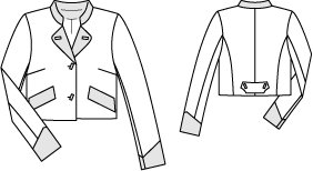 Riding Jacket 09/2014 #126 – Sewing Patterns | BurdaStyle.com
