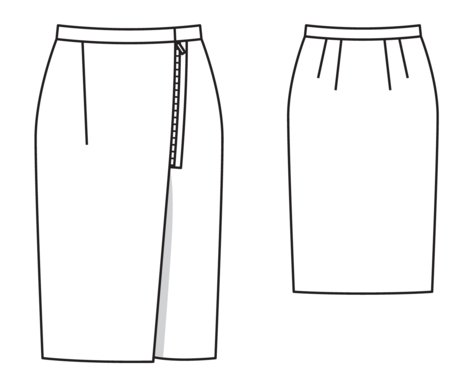 Side Zipper Skirt 08/2017 #102 – Sewing Patterns | BurdaStyle.com