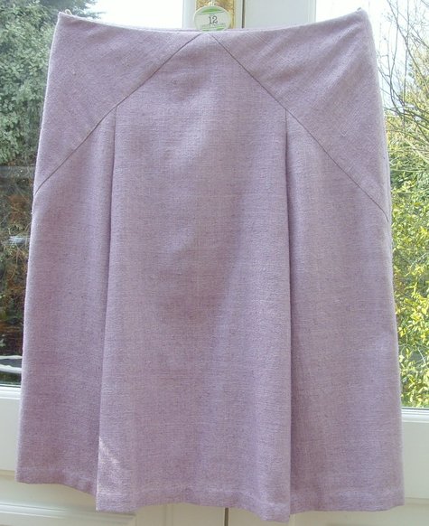 Box Pleat Skirt – Sewing Projects | BurdaStyle.com