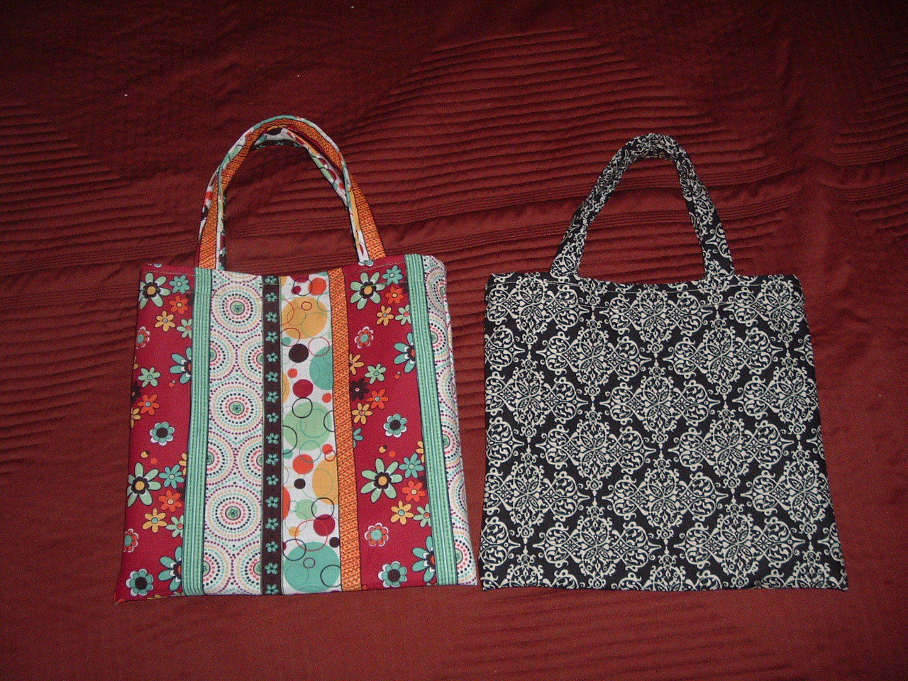 Quick and Pretty Tote Bags – Sewing Projects | BurdaStyle.com