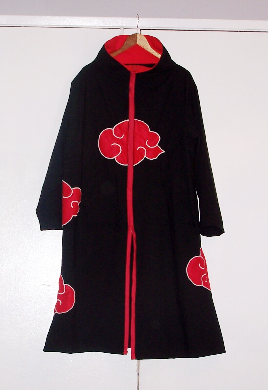 Naruto Akatsuki Cloak Sewing Projects BurdaStyle.com