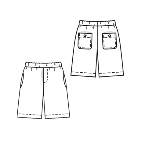 5/2010 Bermuda shorts for children – Sewing Projects | BurdaStyle.com