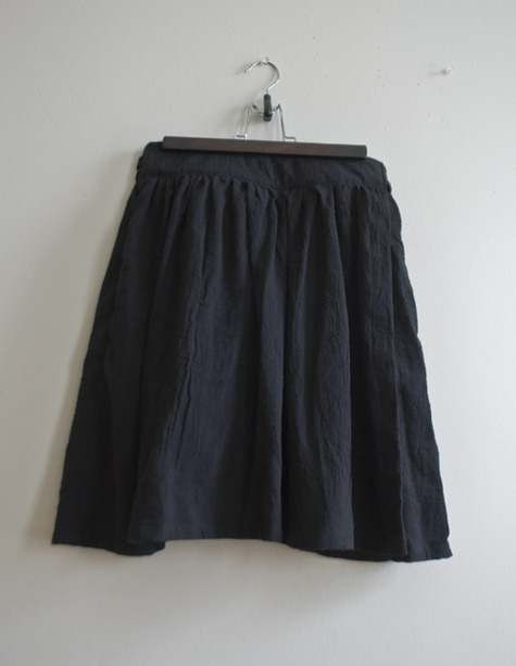 ribbon wrap skirt - black gauze – Sewing Projects | BurdaStyle.com