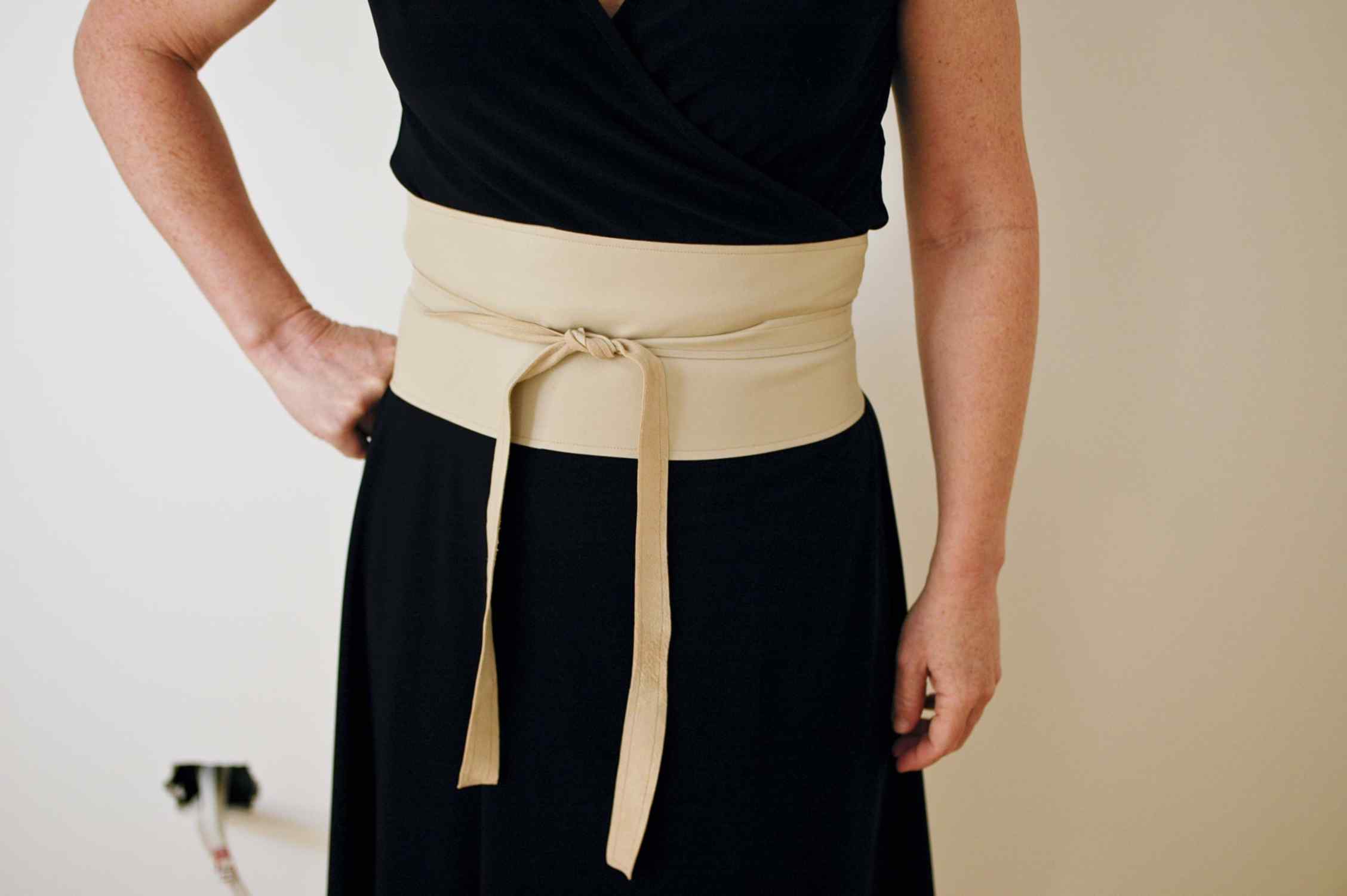 Nappa Leather Obi belt – Sewing Projects | BurdaStyle.com