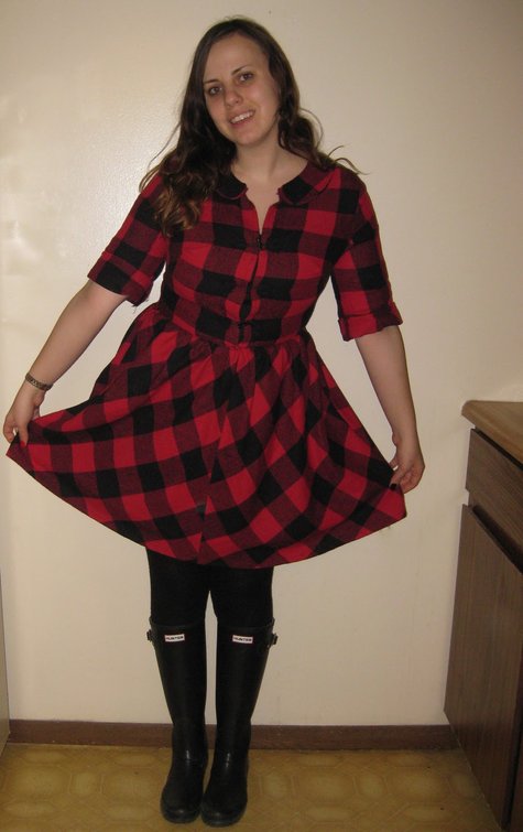 Lumberjack Dress – Sewing Projects | BurdaStyle.com