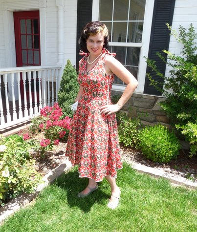 1950's Housewife Dress – Sewing Projects | BurdaStyle.com