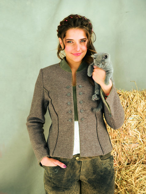 09/2011 Jacket with standing collar Plus Size – Sewing Projects ...