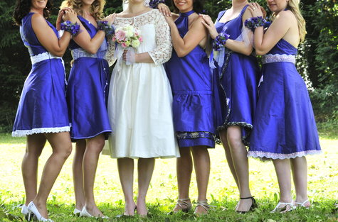 5 Bridesmaids and a Wedding Dress вЂ“ Sewing Projects | BurdaStyle.com