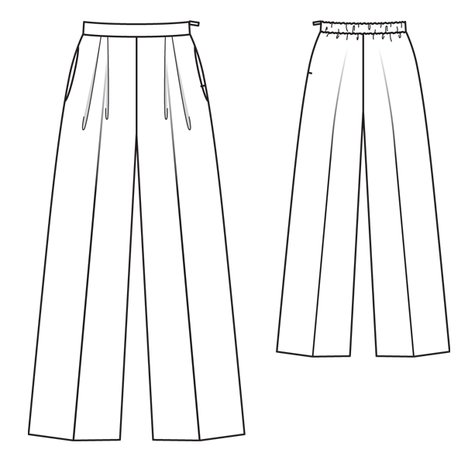 Front Crease Pants – Sewing Projects | BurdaStyle.com