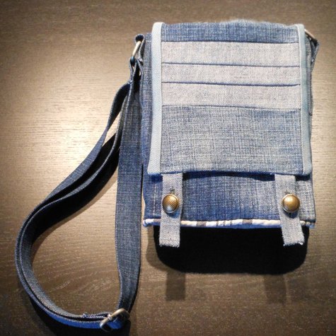 Bag with an old jeans made in France – Sewing Projects | BurdaStyle.com