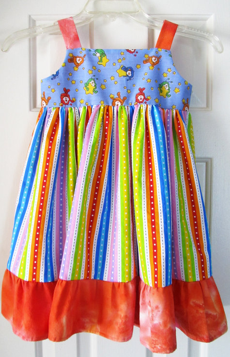 Rainbow Brite Dress – Sewing Projects | BurdaStyle.com
