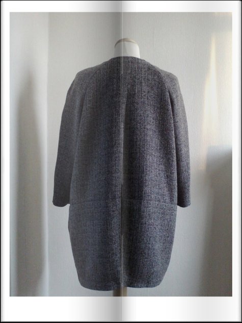 Tweed Cocoon Coat Fully Lined – Sewing Projects | BurdaStyle.com