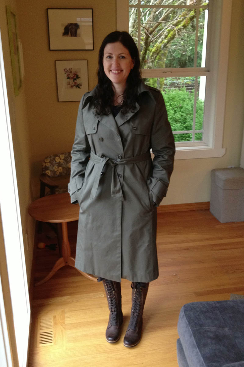 Trench coat for Seattle rain – Sewing Projects | BurdaStyle.com