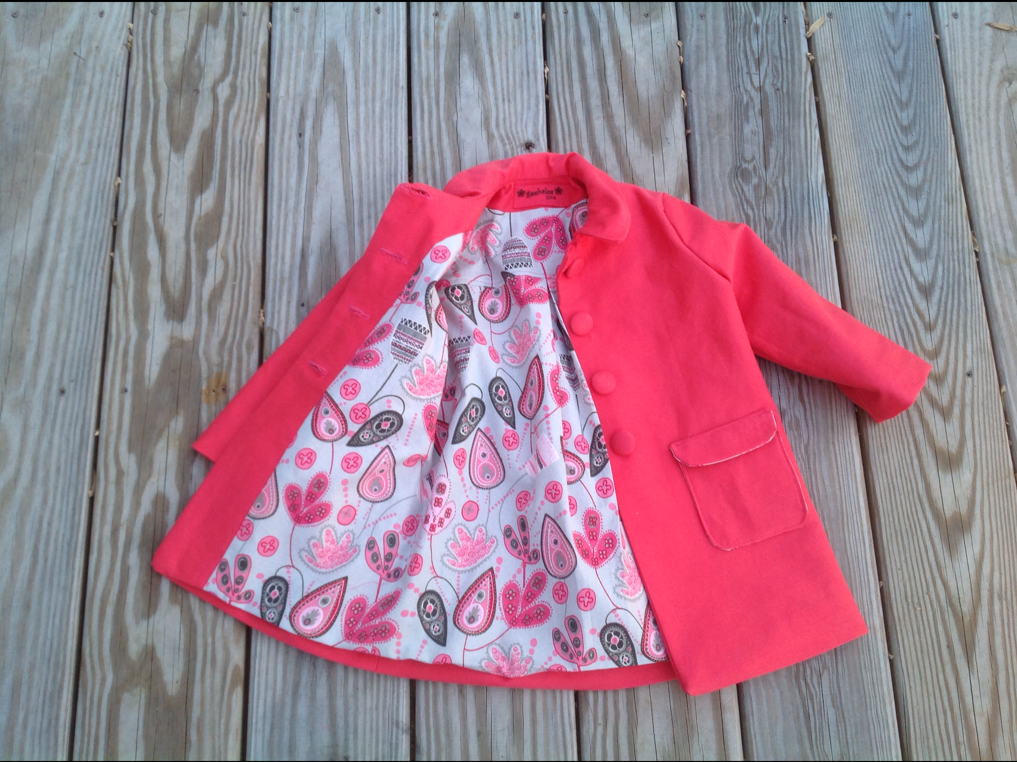 Little Girls Spring Coat – Sewing Projects | BurdaStyle.com